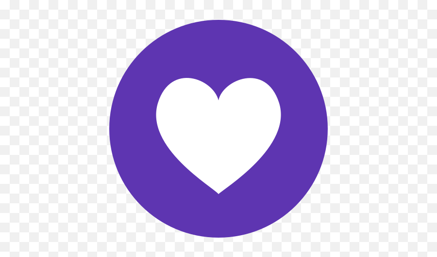 Fileeo Circle Deep - Purple White Heartsvg Wikimedia Commons Red Heart In Circle Emoji,Heart Circle Emoji