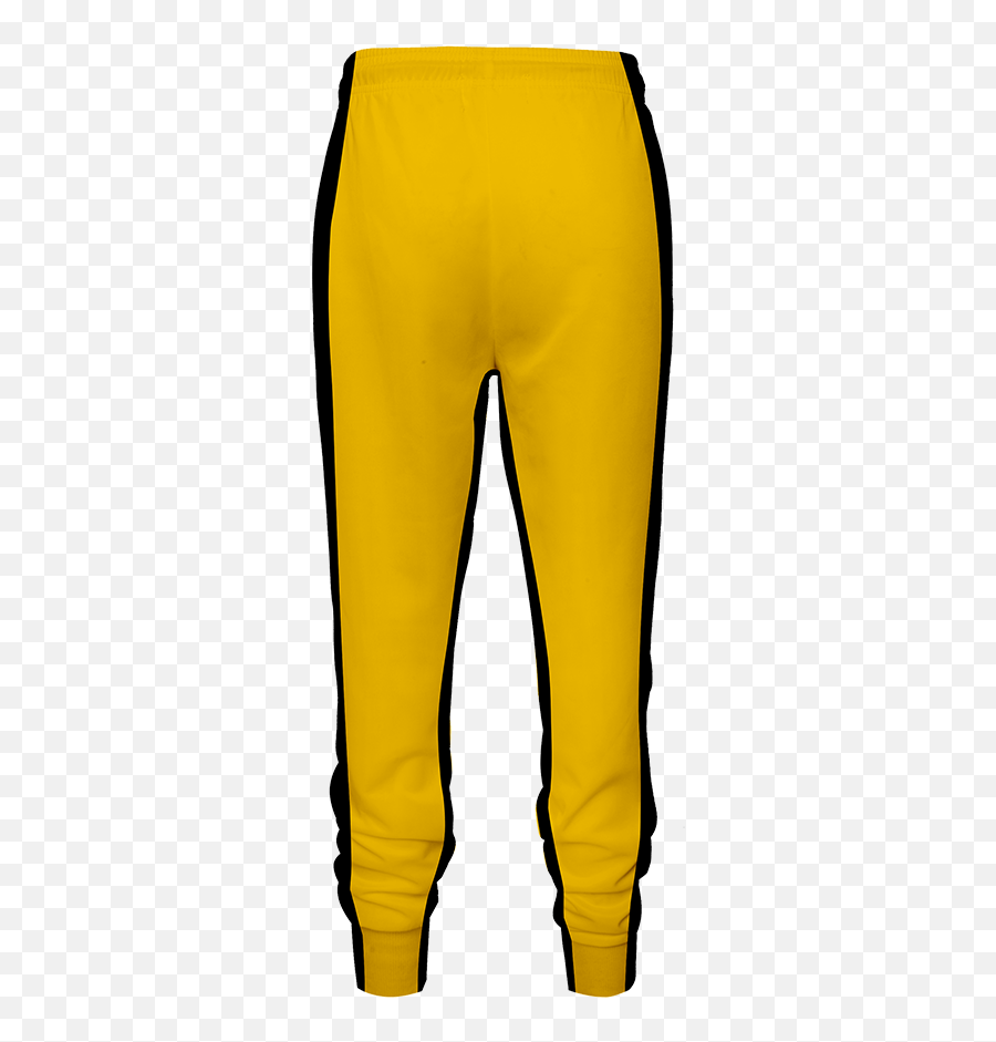 Game Of Death Bruce Lee Kung Fu Version Cosplay Jogging - Solid Emoji,Emoji Jogger Pants For Kids