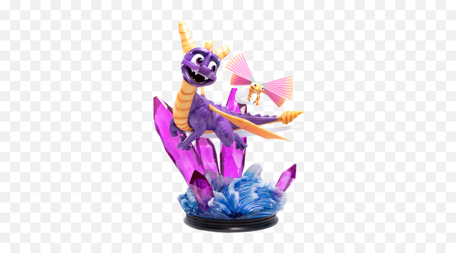 First 4 Collectible Figures Sideshow Collectibles - Spyro Statue Emoji,Spyro Emoticons