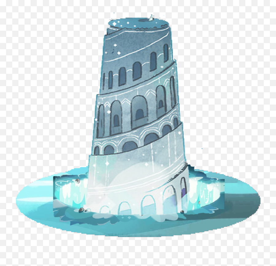 Bigger Sea Spire Big Sea Statue Spires - Fondos De Steven Universe Paisajes Emoji,Cheeseburger Emoticon Skype