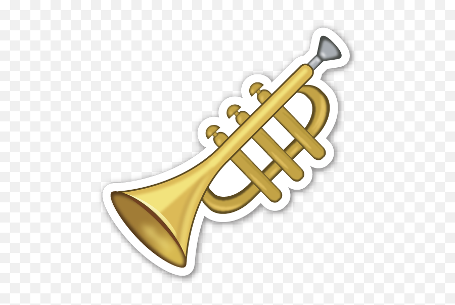 Trumpet - Trumpet Emoji Png,Harp Emoji