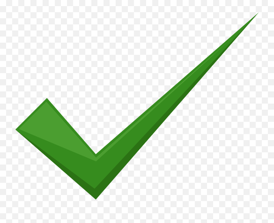 Checkmark Green Png - Transparent Background Tick Icon Emoji,Green Check Emoji