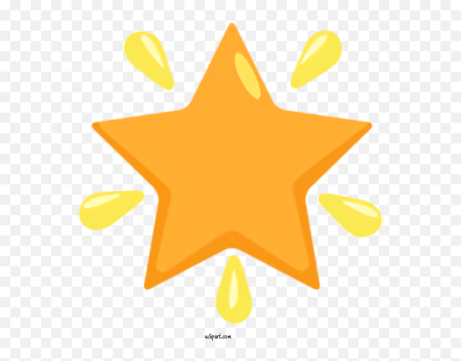 Holidays Yellow Orange Star For Diwali - Diwali Clipart 1st Birthday Card Ideas Handmade Boy Emoji,Lightbulb Cookie Emoji