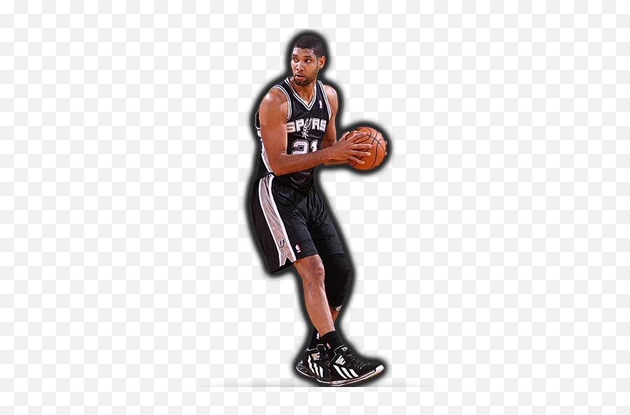 Basketball Stickers For Telegram - Tim Duncan Png Emoji,Basketball Players Quotes With Emojis