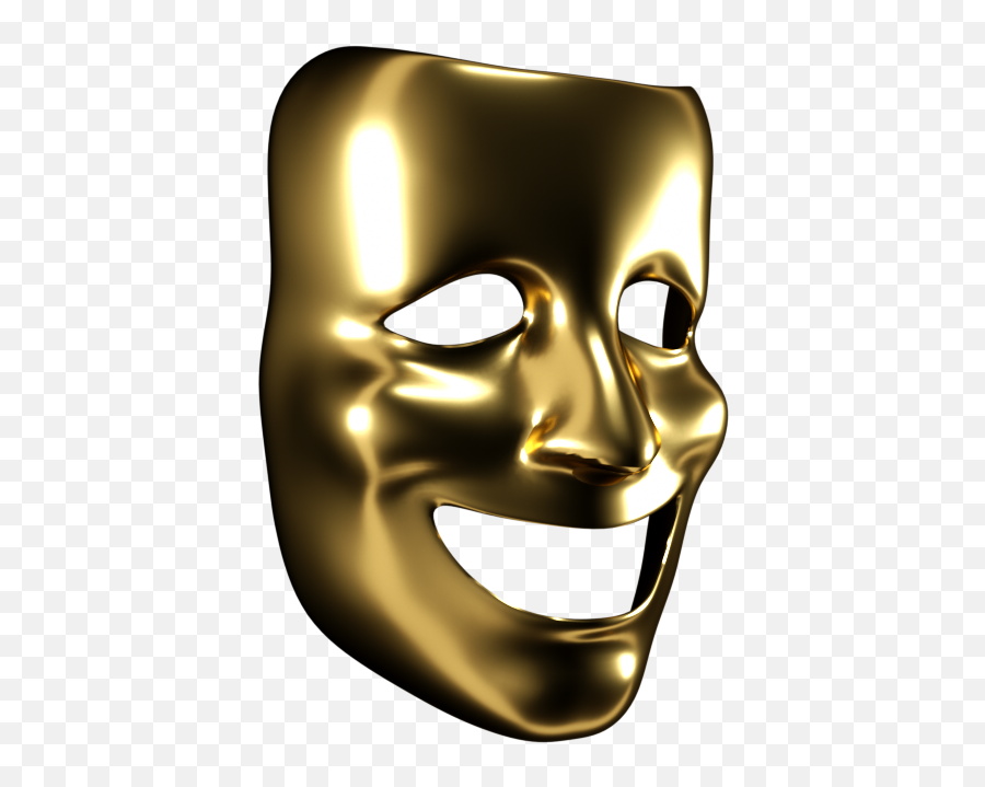 Theatre Mask - Happy Emoji,Happy Emotion Mask