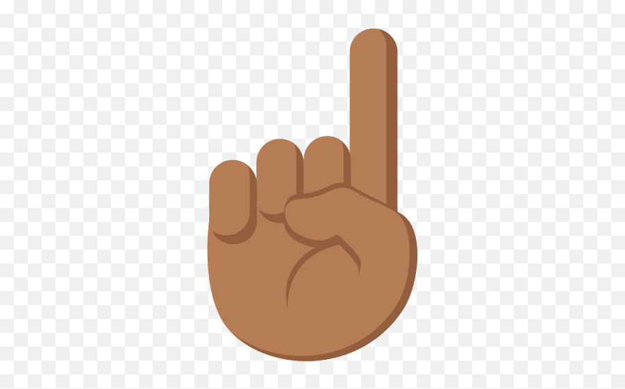 Medium - One Finger Emoji,Finger Pointing Face Emoji