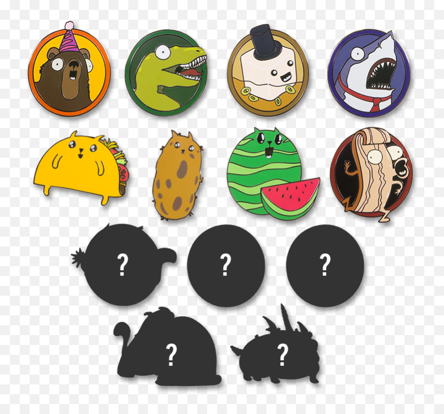 Badges U0026 Patches Cat And Kitten Pewter Pin Badge Collectables - Exploding Kittens Series 1 Emoji,Dali Emoticon