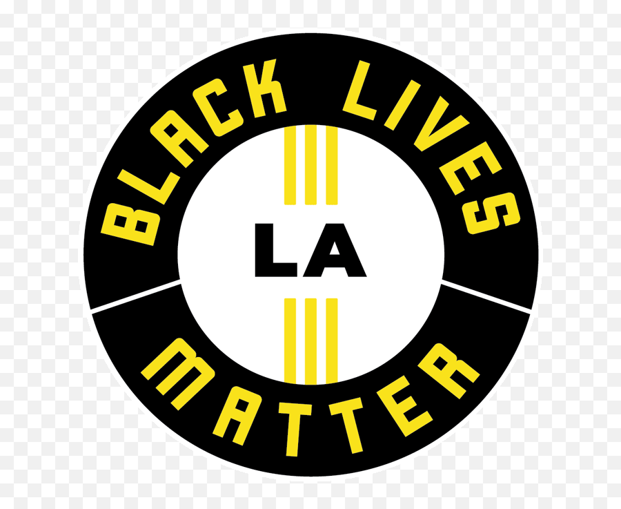 Blmla - Black Lives Matter Los Angeles Blm Los Angeles Emoji,Black & White Emoticons Feelings