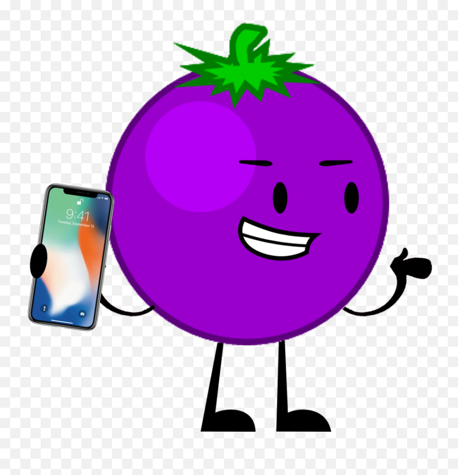 Download Grape Pose - Clip Art Purple Single Grapes Emoji,Fight Pose Emoticon