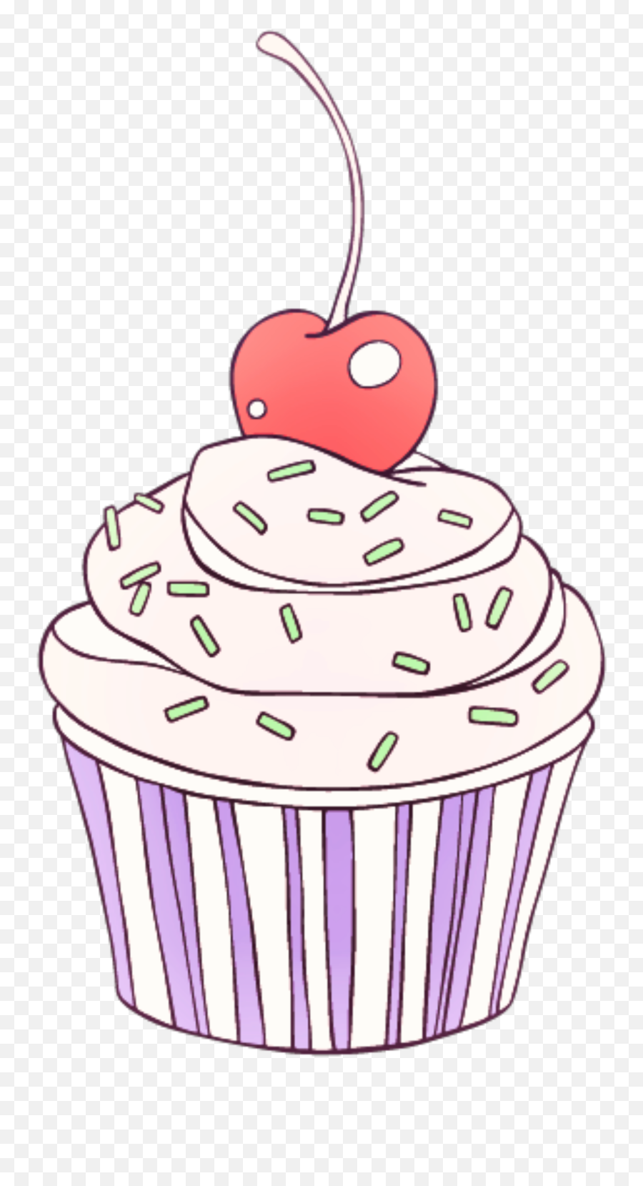 Largest Collection Of Free - Toedit Muffin Stickers On Picsart Dessert Background Cartoon Emoji,Cupcake Emoji Iphone