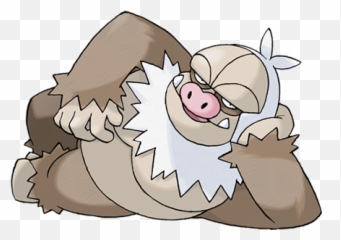 Slaking Pokemon Go Emoji,Smoochum Emoji