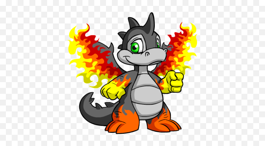 Fire Scorchio Rainbow Pool Neopets Wardrobe - Starry Scorchio Emoji,Fire Emotion Png