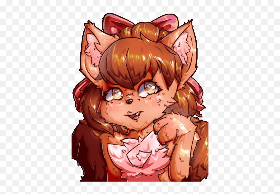 Vulpix As An Anime Girl - Fictional Character Emoji,Every Anime Girl Emotions