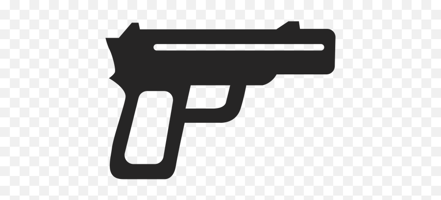 Simple Gun Icon - Gun Icon Transparent Emoji,Gun Emoji Png