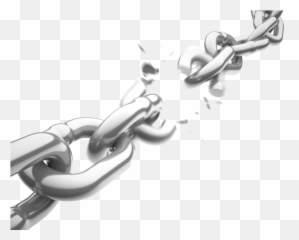 3d Broken Chain - Unleashed Clipart Emoji,Chain Emojis Png
