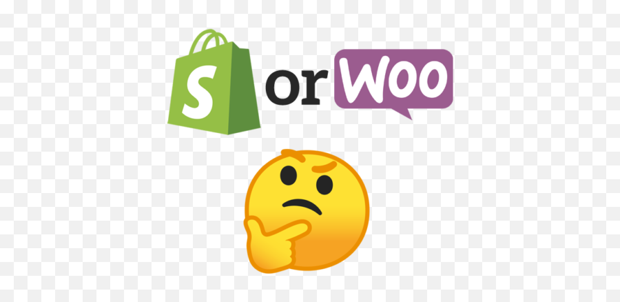 Shopify Or Woocommerce U2022 Computer Peeps - Wordpress Woocommerce Emoji,Thinking Emoticon Computer