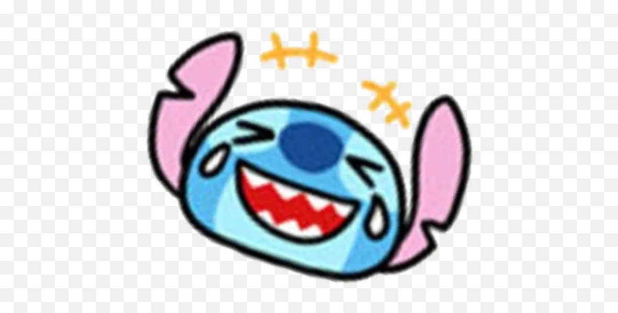 Stitch Emoji By You - Sticker Maker For Whatsapp Happy,Happy Animated Emoticon Tumblr