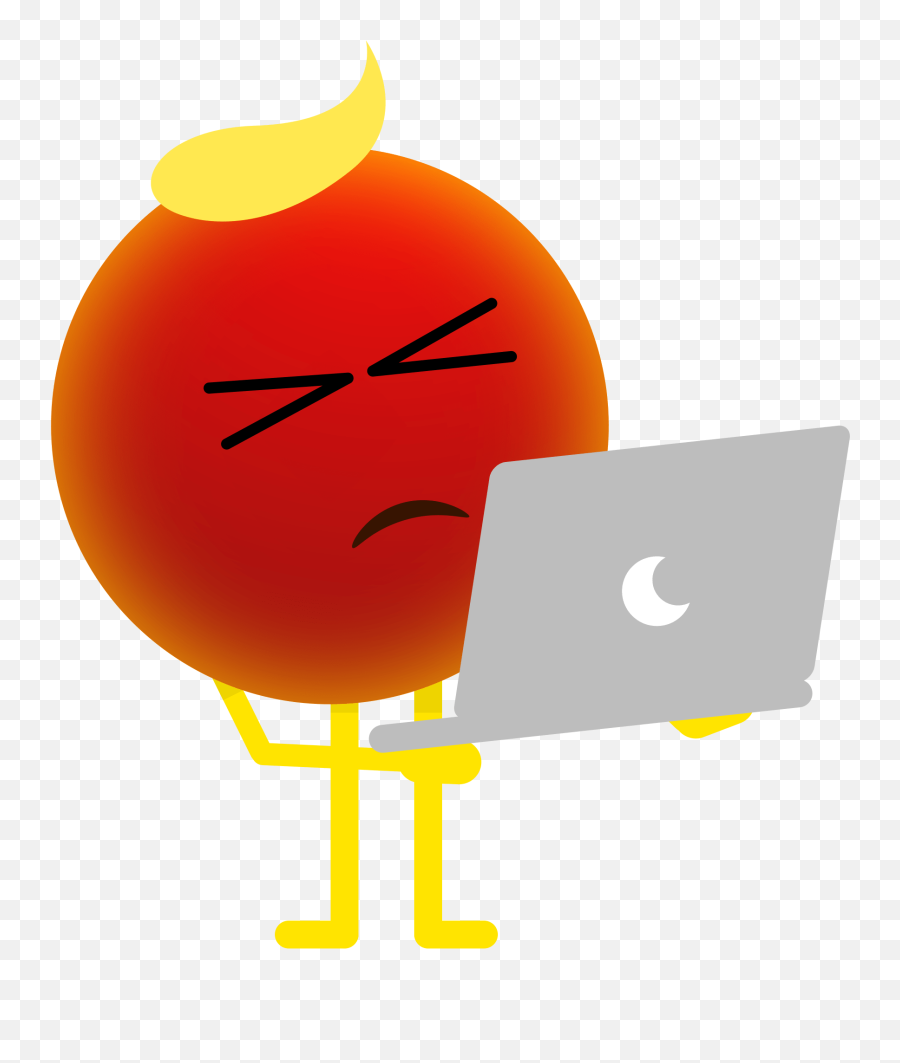 Emoji Mad On Laptop Icon Png - Buner Tv Smart Device,Emojis Mad Png