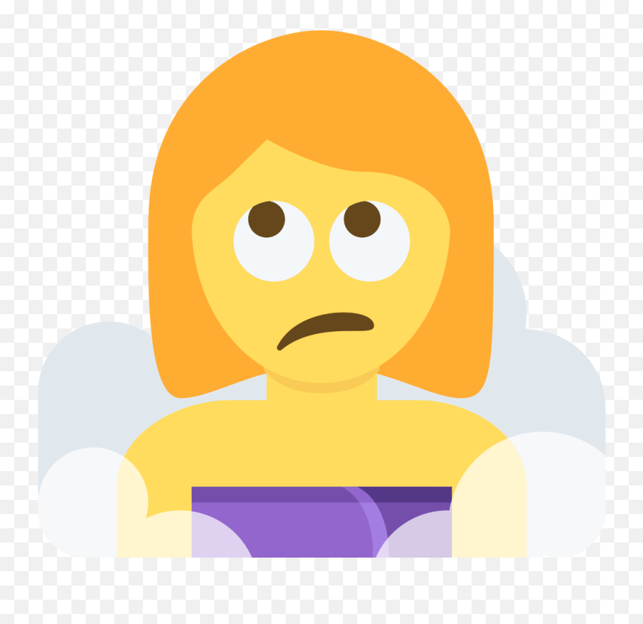 Emoji Face Mashup Bot On Twitter Person In Steamy - Fictional Character,Rolling Eyes Emoji