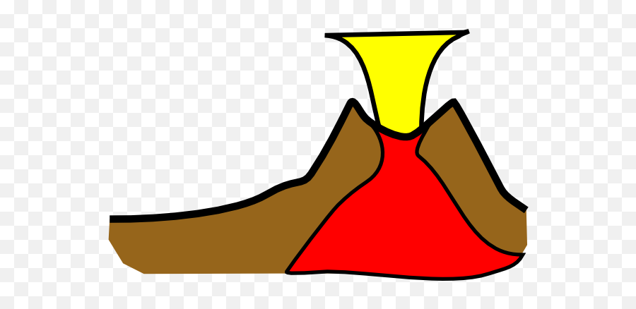 Volcano Clip Art - Clip Art Library Volcanic Eruption Clipart Moving Emoji,Volcano Emotions Activity