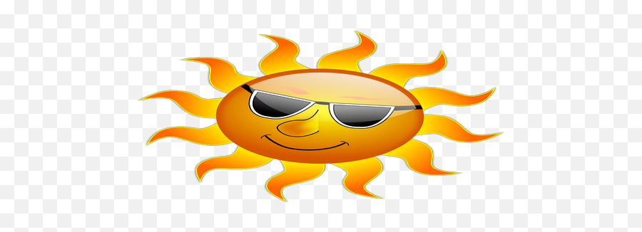 Sun Mahadasha - Hot Sun Clipart Emoji,Exaltation Emoticon
