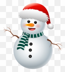 Cute Snowman Cliparts Png Images Emoji,Snowman Snapchat Emoji