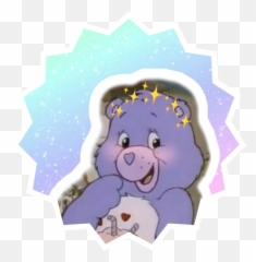 Icon Carebear Loveli Cute Sticker By Pink - Cute Cartoon Care Bears Emoji,Care Bear Emoji