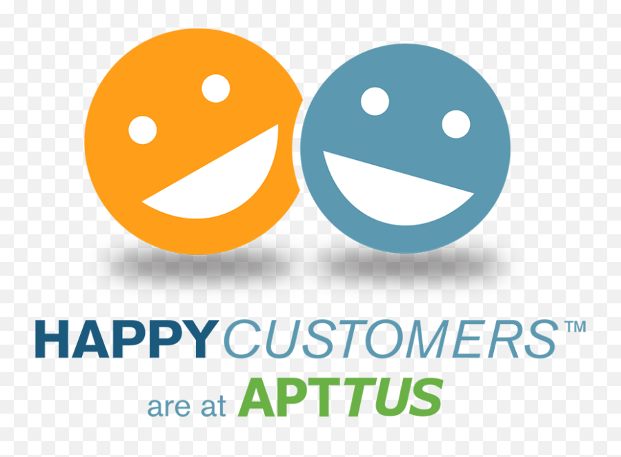 Download Hd With Happycustomers Apttus Helps Customers Emoji,Emoticon Identification