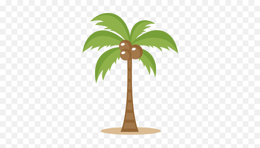 Palm Tree Art Tropical Palm Trees Clip - Transparent Background Coconut Tree Clipart Png Emoji,Palm Tree Book Emoji