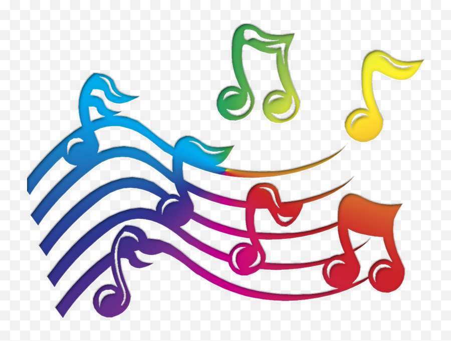 Colour Notes Psd Official Psds Share This - Colourful Music Emoji,Black Musical Note Unicode Emoji