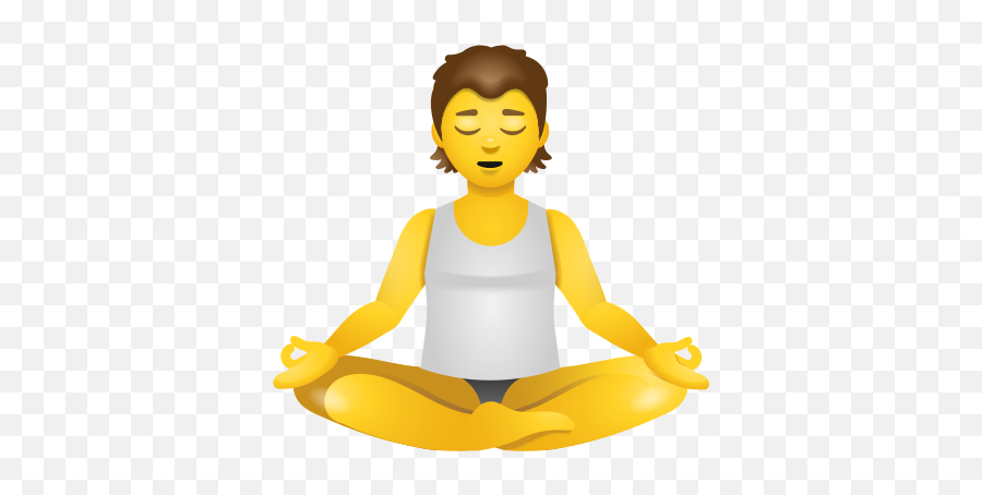 Person In Lotus Position Icon Emoji,Emoji Sittkng Person