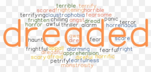 Synonyms And Related Words - Dot Emoji,Dread Emotion