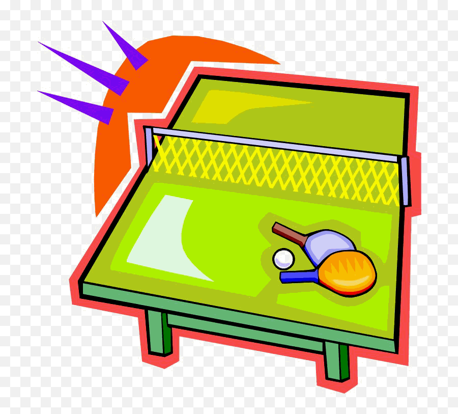 Ping Pong Clip Art - Clipart Best Emoji,Table Tennis Emoticon