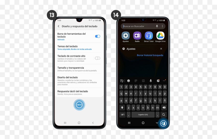 Galaxy A70 - Cómo Cambiar El Tema Del Teclado Samsung Samsung A 70 Teclado Emoji,Como Hacer Emojis Con El Teclado