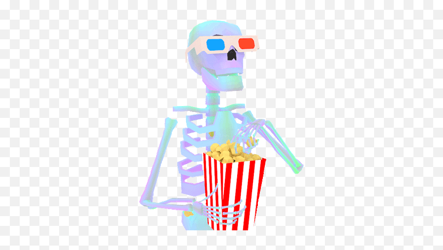 Pin - Aesthetic Eating Popcorn Gif Transparent Emoji,Popcorn Emoji Gif