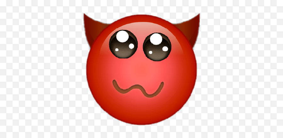 Devil Cute Bigeyes Big Sticker By Juul Is My Name - Happy Emoji,Thicc Emoji