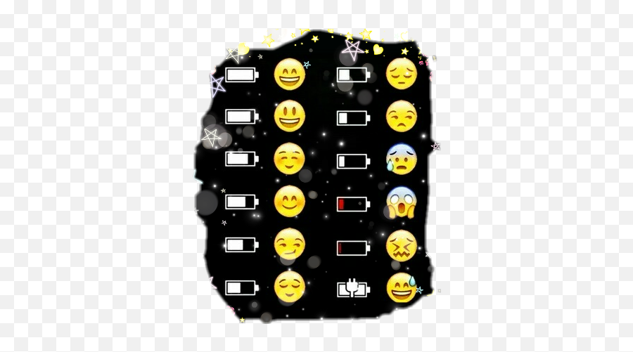 Battery Sticker Challenge On Picsart Emoji,Low Battery Emojii