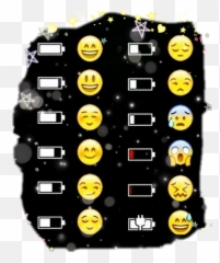 Battery Sticker Challenge On Picsart Emoji,Low Battery Emojii