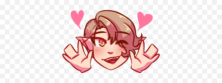 I Drew Some Chibi Emoji Things Of The Demon Bros Demojis,Red Demon Emoji
