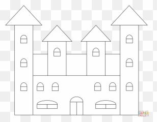 Castles Coloring Pages Free Printable Pictures Emoji,Palace Emoji