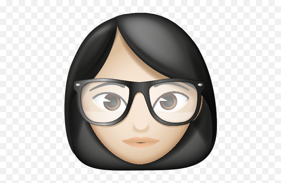 Woman With Glasses Black - For Women Emoji,Black Girl Emojis