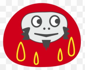 Daruma Mixed Media U2014 Sketch Photoshopu2026 By Ridwan Medium - Happy Emoji,Japanese Emoticons Flower In Hair