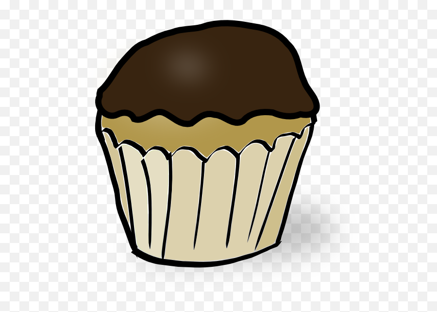 Chocolate Muffin Clipart - Chocolate Muffin Clipart Emoji,Chocolate Emoticons