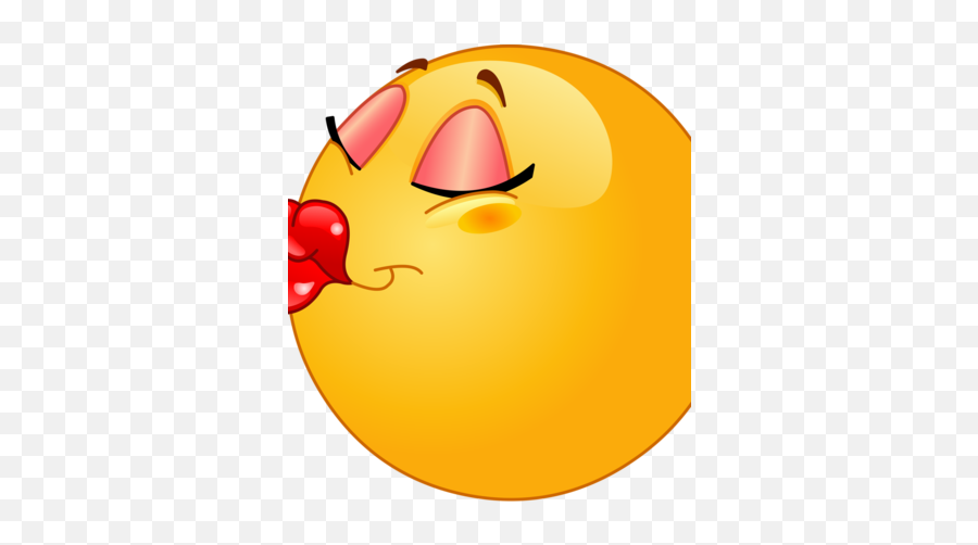 Pin - Kissing Smiley Emoji,Liver Emoji