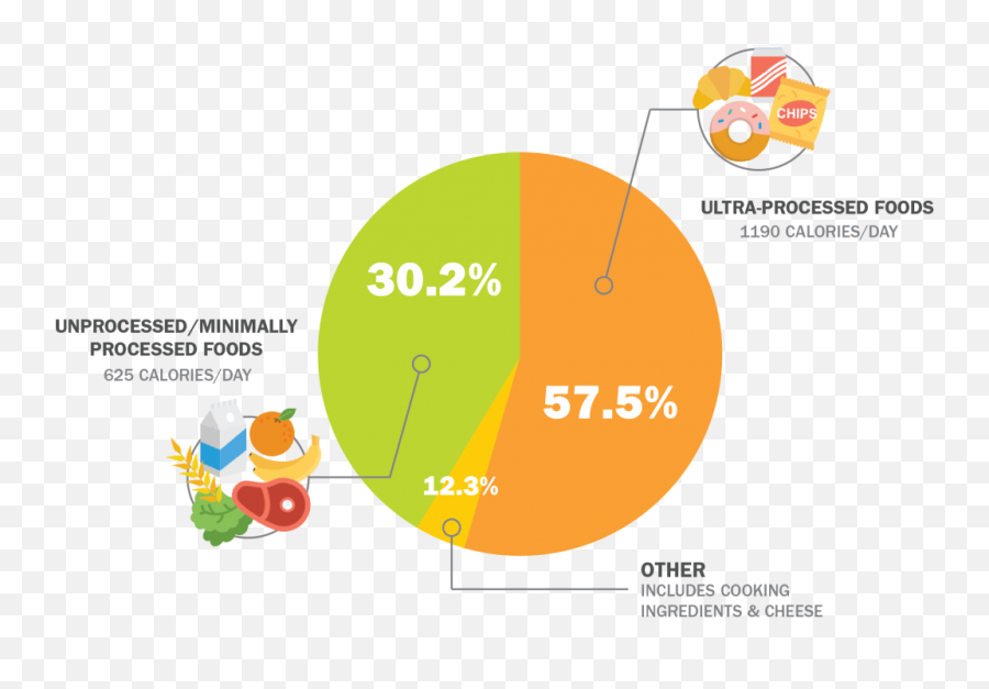 The Many Health Risks Of Processed Foods - Lhsfna Processed Foods Pie Chart Emoji,How Emotions Harm Your Body