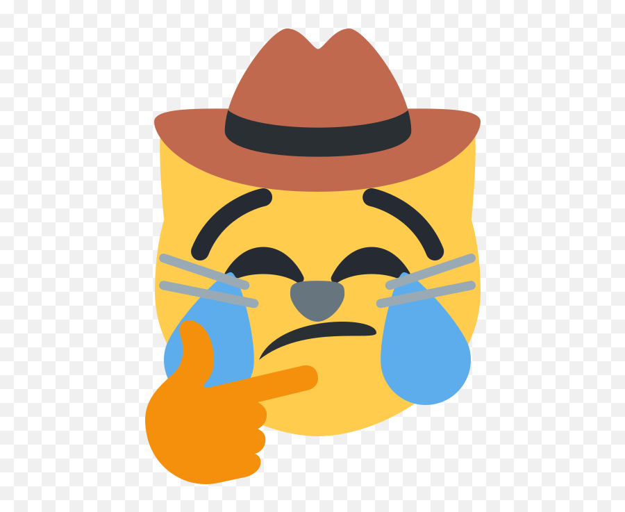 Beeping Town - Western Emoji,Hand Chin Emoji