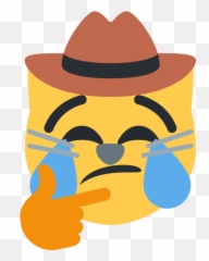 Beeping Town - Western Emoji,Hand Chin Emoji