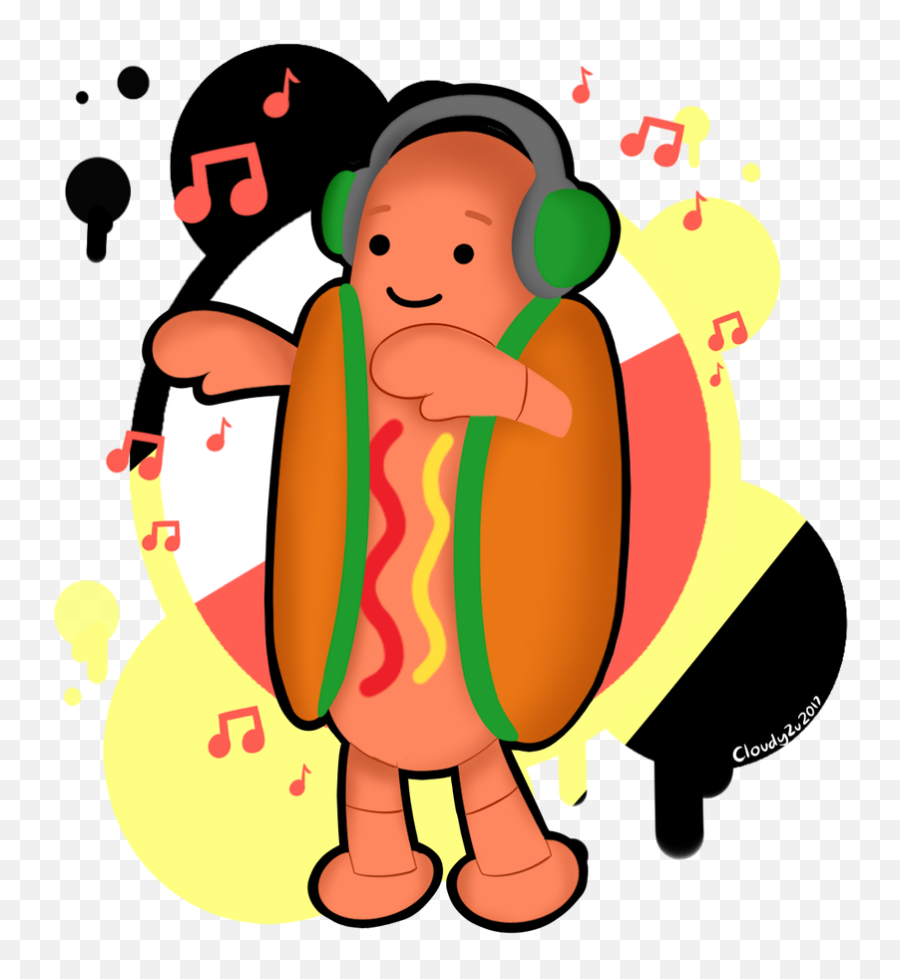 Dancing Hot Dog Png - Hotdog Png Cartoon Emoji,Dancing Hot Dog Emoji