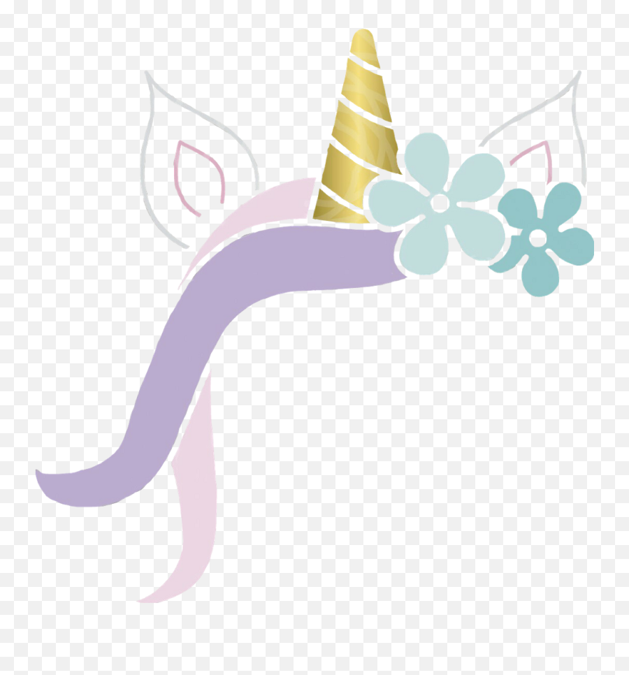 Unicorncrown Unicorn Unicornio Corona Flores Flowers - Mythical Creature Emoji,Unicornio Emoji