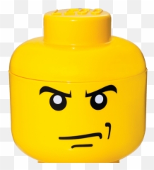 Lego Head Angry Png Image With No - Transparent Lego Head Png Emoji,Lego Emoji